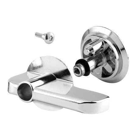 Prime-Line Concealed ADA Latch Lever Set, Cast Zamak, Chrome Plated, Security Fastener (Single Pack) 658-8918